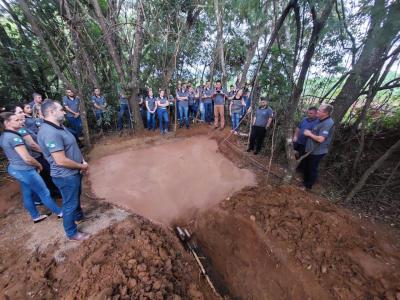 Sicredi Grandes Lagos  PR/SP realiza projeto de proteÃ§Ã£o de fontes 